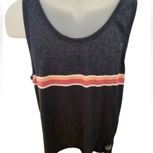 RIP CURL Stripes Surf Tank Top Men L Large Standard Fit